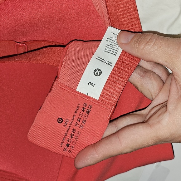 Lululemon Energy High Support Bra!!! Sz 38D, DTRE!! Nwts!! Very Supportive!! - Picture 11 of 13